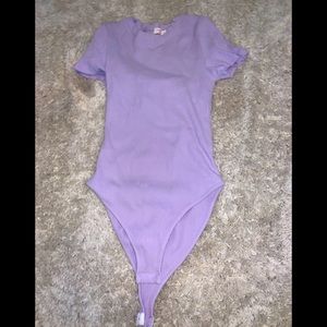Purple Body Suit